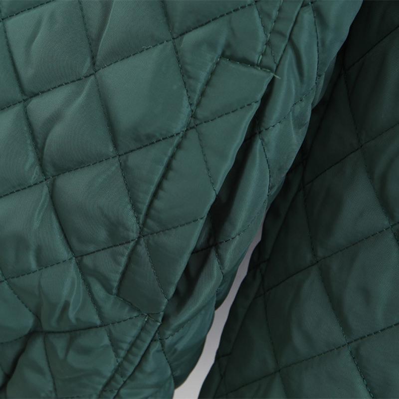 Women's Hooded Coat Casual Slim Check Lamb Fleece Top Thick Warm Plus-size Jacket