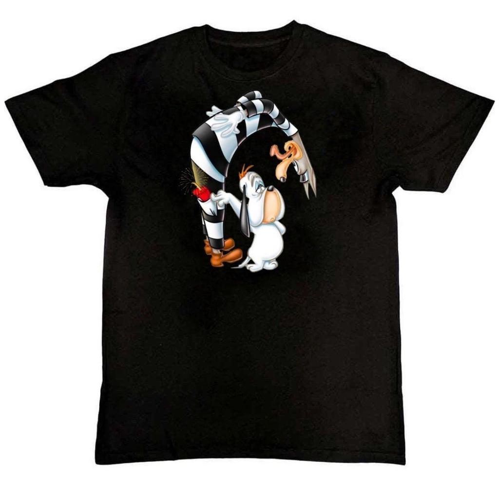 Tex Avery Droopy Dog Mens Graphic Print Unisex T-Shirt