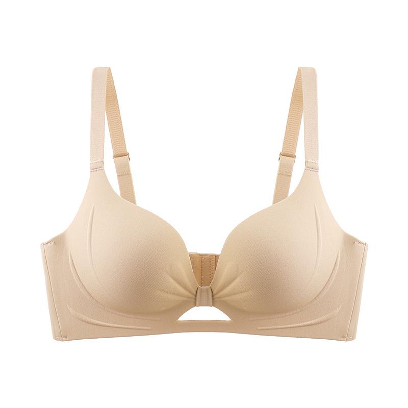 Liquid foundation underwear women's small breasts gather, summer thin styles are invisible and seamless, and the new models receive sub-breasts