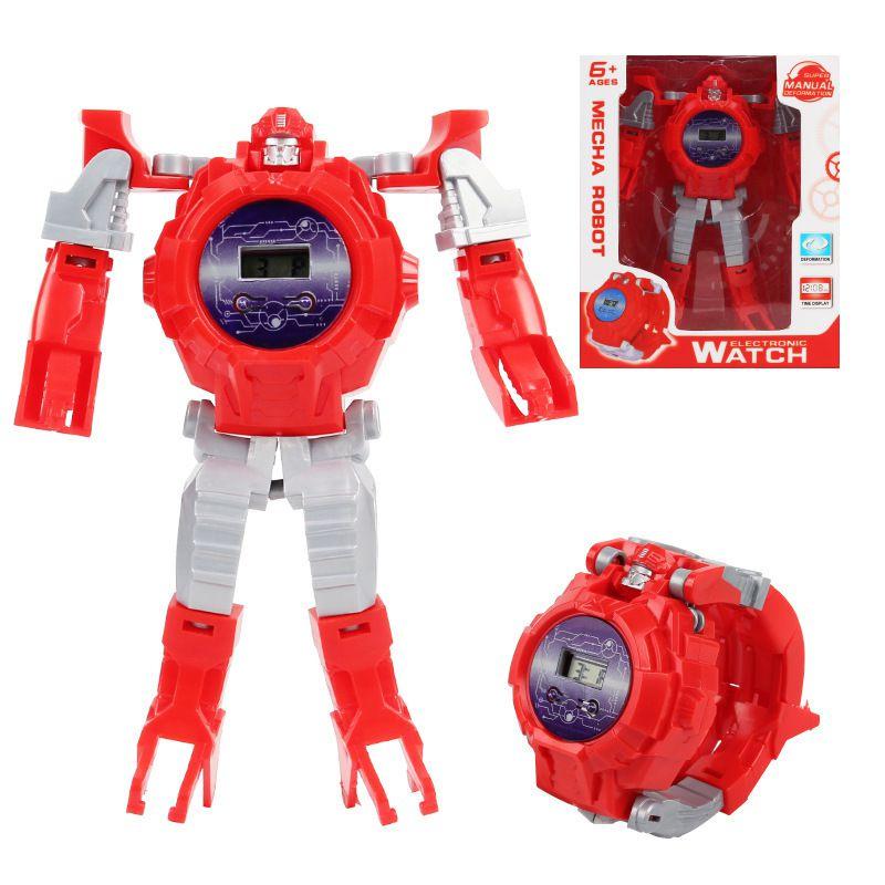 Детские часы-трансформер электронные часы две формы игрушка для детей