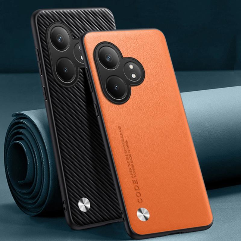 Роскошный чехол из искусственной кожи для Realme GT Neo 6 SE, задняя крышка, матовый силиконовый чехол для телефона с полной защитой для Realme GT6 T GT 6T 5G