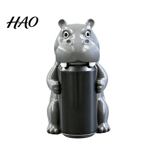 Creative Gift for Drinkers Reusable Animal Soda Can Lids 375ml Standard Cans, 3D Printed Frog Dinosaur Novelty Drink Protection Shark Beverage Toppers