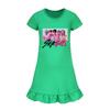 5028 Детское Платье для Девочек Sajaboys Mira Zoey Rumi с Принтом и Рюшами, с Короткими Рукавами, Повседневное