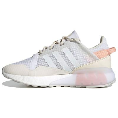 Женские кроссовки ZX 2K Boost Pure White Blush Core-White Grey-One Chalk-White G55514