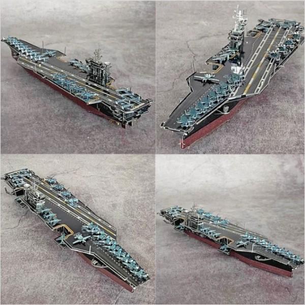 3D детальная металлическая модель, комплект Metalpuzzle, наслаждайтесь военным танком, истребителем, вертолетной серией, Корея, 3d головоломка