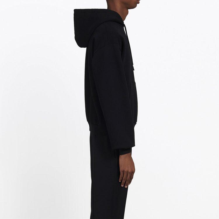 Balenciaga Худи с принтом маленького контрастного логотипа 556145TYK271000