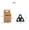 1Pair Road Bike Pedal Cleat Plastic Bicycle Shoe Universal Self-Locking Pedales For Shimano SH10 SH11 SH12 Cycling Pedal Cleats