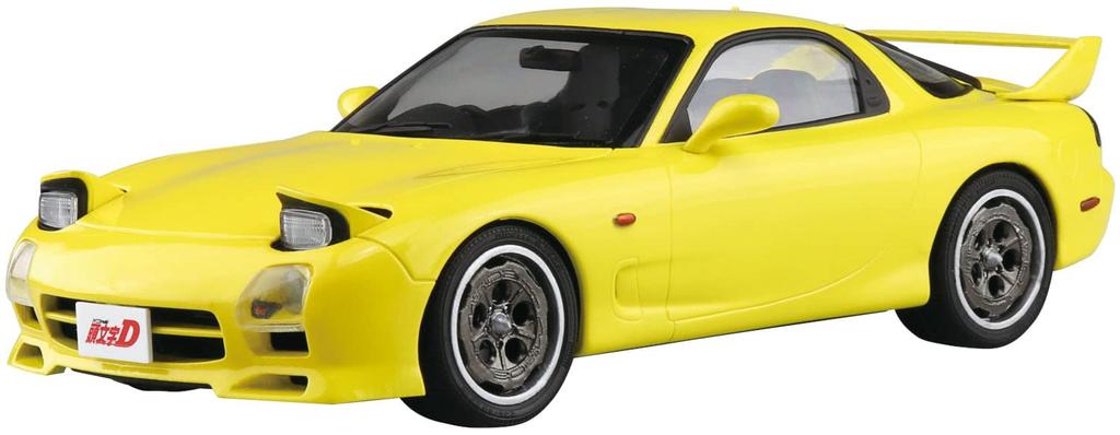 Aoshima Bunka Kyozaisha Initial D Keisuke Takahashi FD3S Volume 18 SSR War Specification Scale Plastic Model Molding Color No.18 RX-7 1/24