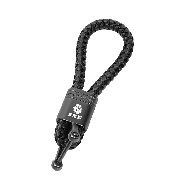 Braided Rope Keychain Durable Zinc Alloy Key Ring Pendant For BMW Performance E46 E60 E90 E39 E87 E36 E92 E70 E91 X3 X5 X1 X2 X4 rlzh86