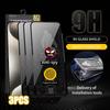 3 шт. Защитное стекло Magic Box от пыли и для защиты конфиденциальности для iPhone 17 Pro Max Air 16 Pro Max 15 Pro Max 14 13 12 Pro Max Plus 16e