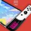 Dockable Protective Case Shockproof Grip Shell Handheld Console Cover for Nintendo Switch OLED