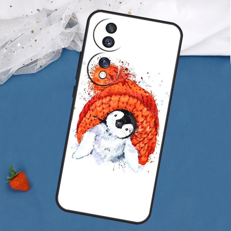 Милый Милый Чехол-Пингвин Для Honor Magic 5 6 8 Pro 7 Lite 200 400 50 70 90 X8c X8b X9a X9b X9c X9d Win RT Чехол