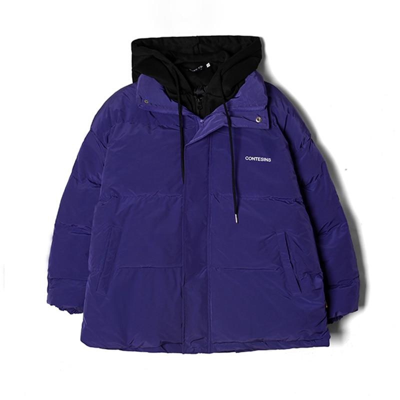 Женские парки оверсайз, пальто, однотонное, толстое, теплое, с капюшоном, на подкладке, повседневная зимняя верхняя одежда, куртка, парки