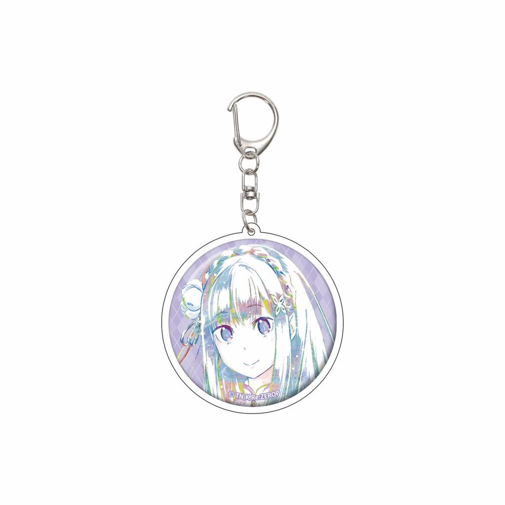 55ММ Аниме Re:ZERO - Начать жизнь в другом мире Брелок Нацуки Субару Брелок Акриловая модель-пластина Рождественские подарки