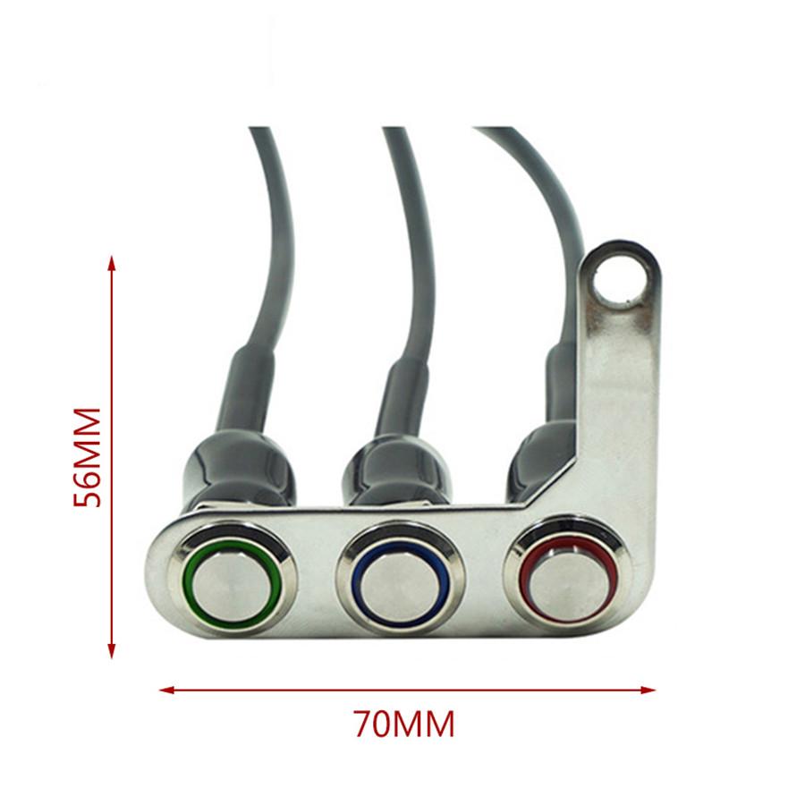 Universal Left Motorcycle Switch ON-OFF Headlight Fog Light Horn Start Kill Hand