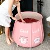 Adult Foldable Bathtub Bath Barrel Home Full Body Children's Bathtub Thickening Travel Tub Portable Sauna