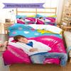 Justin Drew Bieber Pattern Bedding,Quilt Set Quilt Cover Pillowcase Home Birthday Gift(1 * duvet cover + 2 * pillowcase, without core)