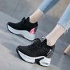 Women's Sneakers 2024 Spring Summer New Style Superelevation Platform Women Wedges Sports Shoes Ladies Thick Bottom Trainers
