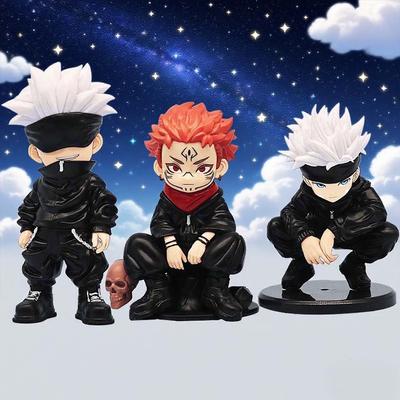 Новый Аниме Jujutsu Kaisen Гэто Сугуру Сатору Годжо Итадори Юдзи Кавайная Фигурка Действия Периферийная Кукла GK Модель Коллекция Игрушки Подарок