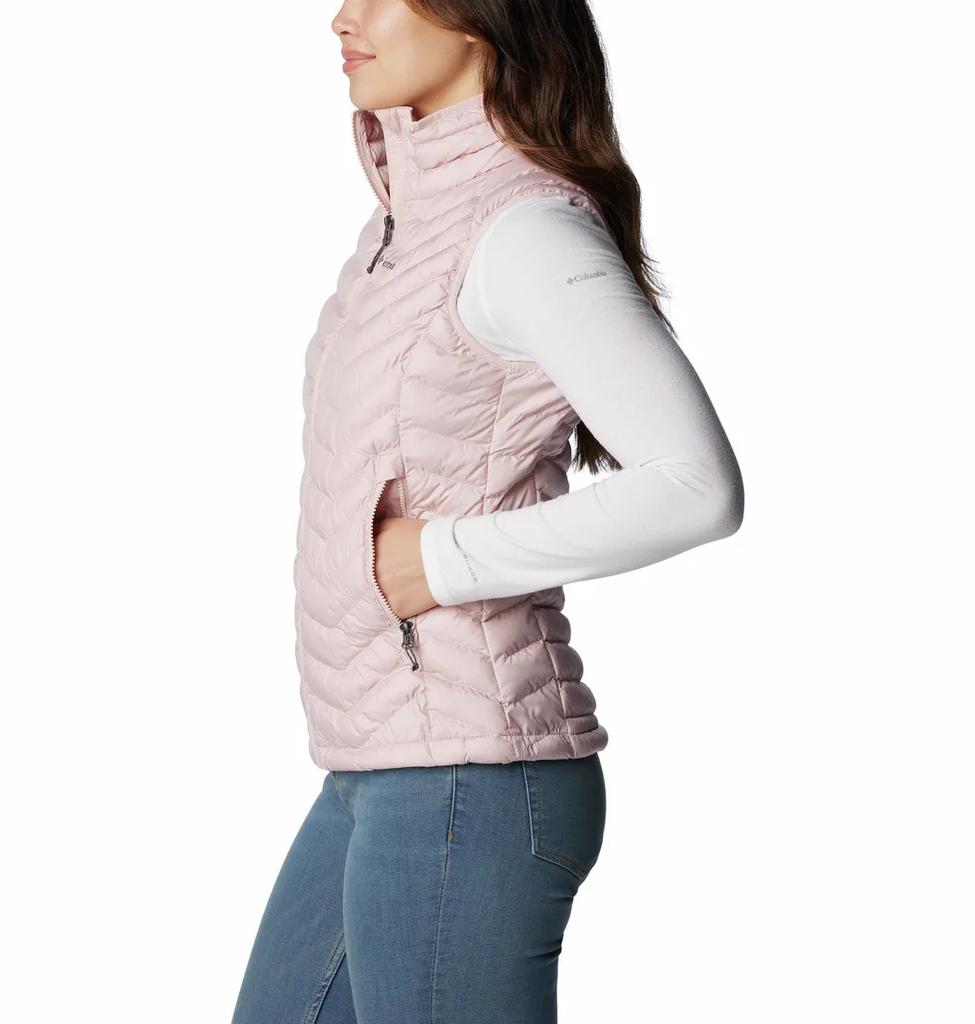 Columbia Powder Lite Pink Down Vest 1757411626 R