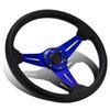 14-дюймовый 350-миллиметровый гоночный низкий руль с кожаным эффектом, универсальный руль для гоночных игр
