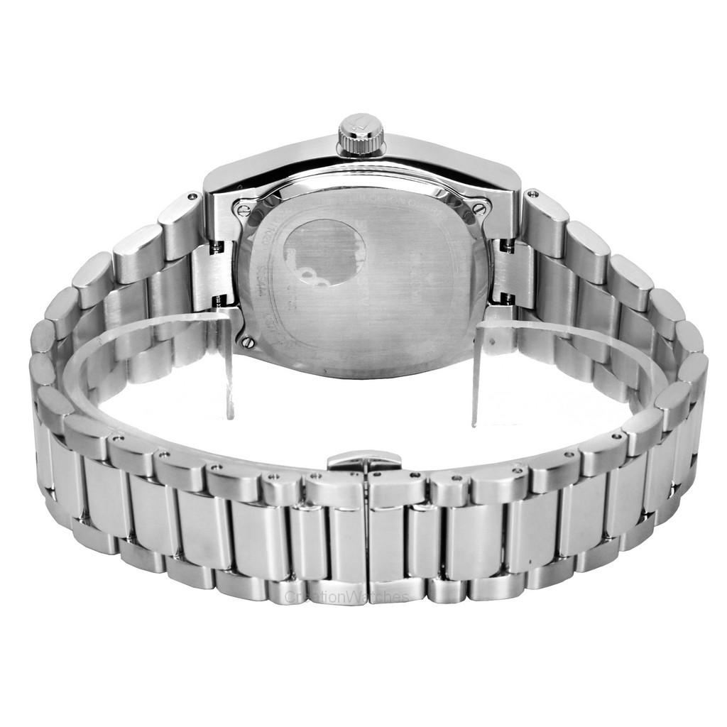 BULOVA Classic Super Seville 262kHz Precisionist Stainless Steel Bracelet Silver Dial Quartz 96B444 Men's Watch