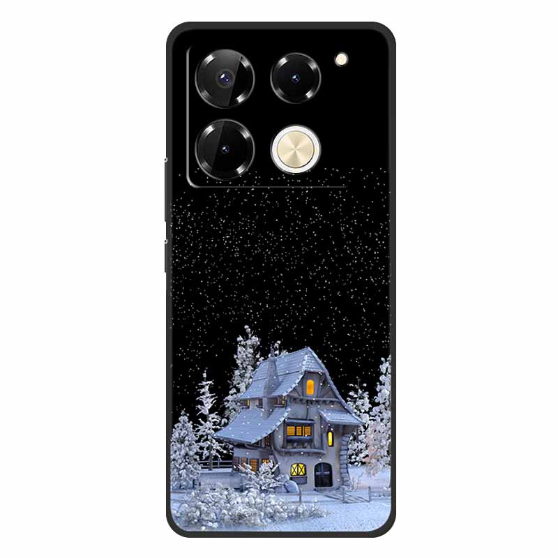 2024 Christmas Phone Cases For Infinix Note 40 Pro 4G 5G Cases Soft TPU Silicone For Note 30 4G 5G Infinix Note 40Pro 30Pro 4G