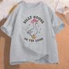 Silly Goose On The Loose T Shirts for Men Women Funny Cowgirl Western Tee Shirt 90s Fashion Graphic T-shirt Short Sleeve Clothes