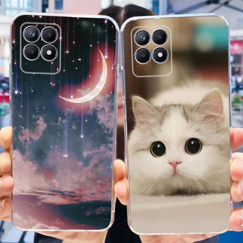 Чехол для Realme 8i Чехол для Realme 8 Pro Милый Мультяшный Чехол Прозрачный Силиконовый Мягкий Чехол для Телефона Для Realme8 Pro Realme 8 5G 8i Задняя Крышка Сумки