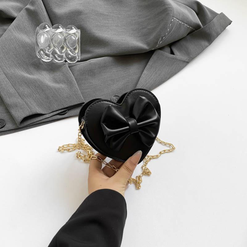 Милая сумка в форме сердца, сменная помада, простая модная сумка для любви, летняя новая милая сумка для девочек