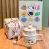 Cute Birthday Cake, Ceramic Mug, Girl Girlfriend, High-value Gift, Practical and High-end Cup Gift Box.