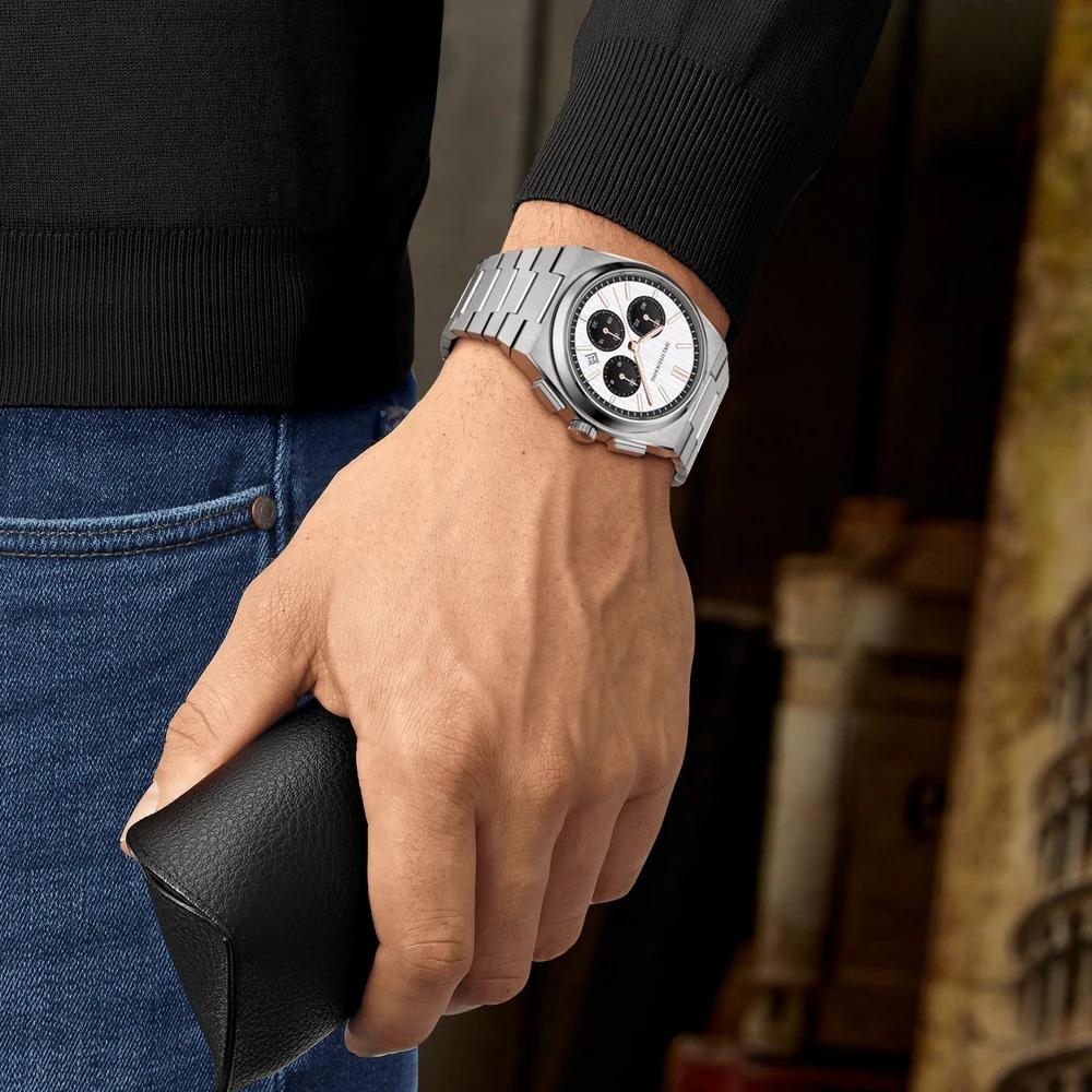 SPECHT&SOHNE 2024 Новые мужские часы Лучший бренд класса люкс Япония VK63 Функциональный хронограф Кварцевые часы Водонепроницаемые Reloj Hombre