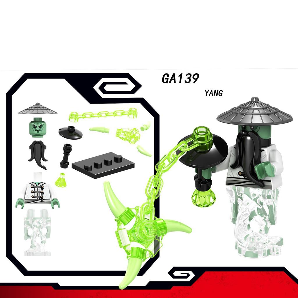 Фильм Экшн Мини-фигурки Фигурки Строительные блоки Кирпичи Модель День рождения Детский день Подарки для детей Мальчиков