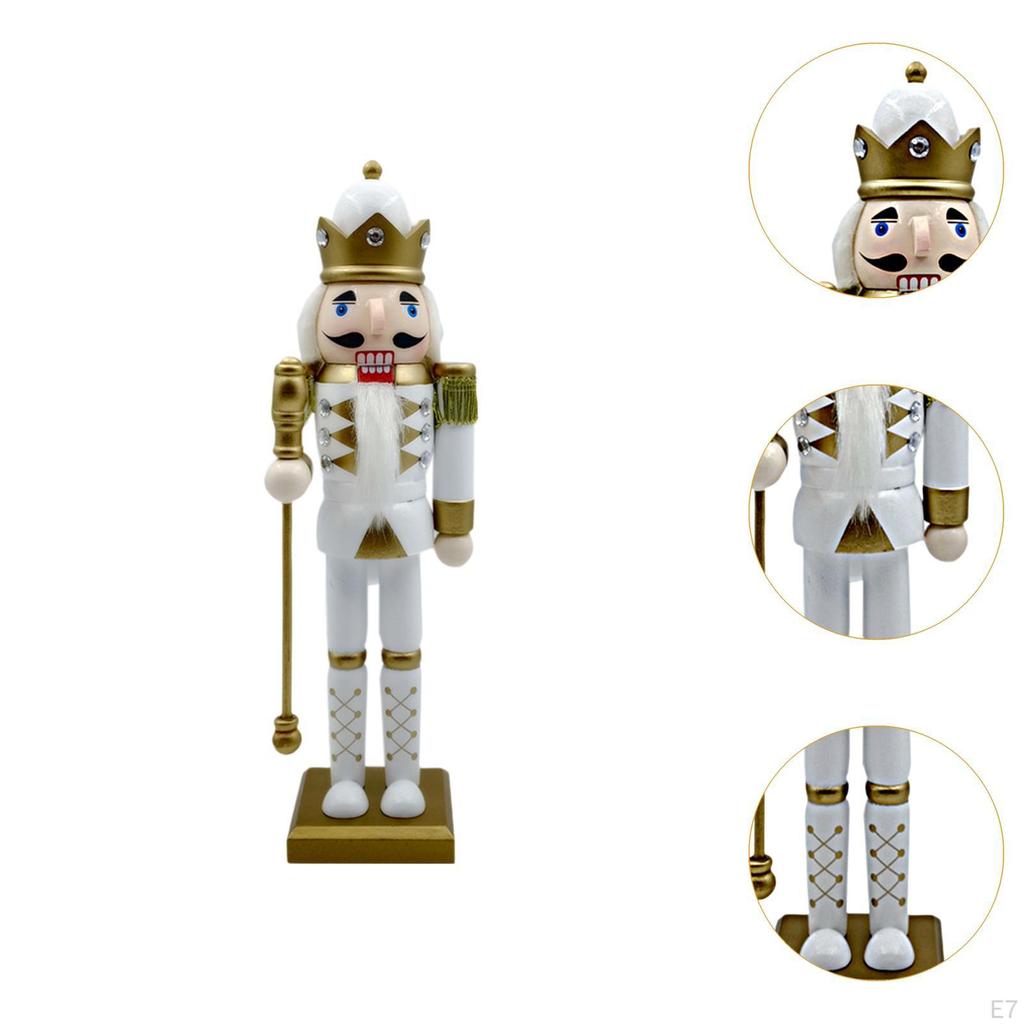Фигурка Щелкунчика, рождественское украшение, центральная часть стола, коллекционная статуэтка, орнамент