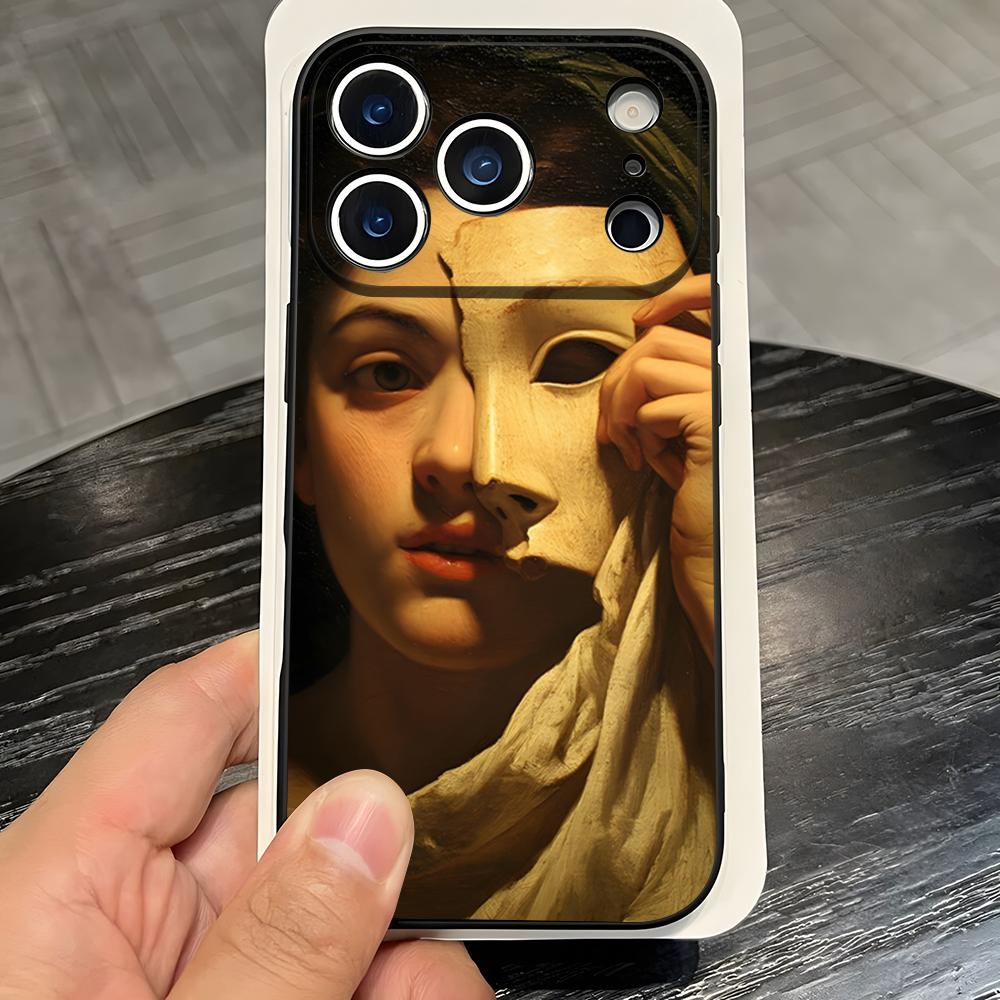 Caravaggio Paintings Phone Case For IPhone 17 Pro Max 16 15 14 Pro Max 13 11 X Xs Xr 8 7Plus Silicone Cover