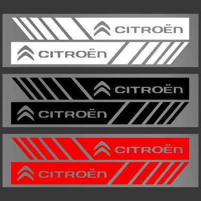 2 шт. Наклейки-полосы на зеркала Citroen – Водонепроницаемые виниловые наклейки на кузов автомобиля для C1 C2 C3 C4 C5 C6 C8 C4L DS3 DS4 DS5 DS5LS DS6