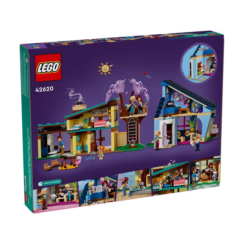 LEGO 42620 Семейные дома Олли и Пейсли Конструктор