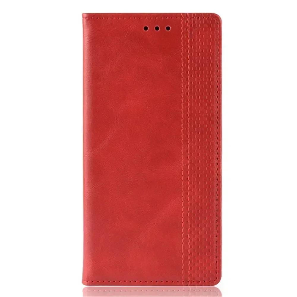 Для Poco M7 Pro 5G Flip Luxury Retro Skin Leather Case Wallet Book Magnet Full Cover для Xiaomi Poco M7 Pro 5G X7 Pro M6 X6 NEO X5 Phone Bags