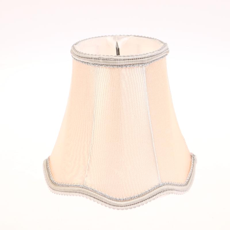 1 шт. Аксессуары для домашнего освещения Тканевый абажур Простой абажур для люстры Чехол-ракушка DIY Декорация