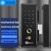 GEPAD B10 Умный замок для стеклянной двери с отпечатком пальца, китайская вилка (адаптер в комплекте)