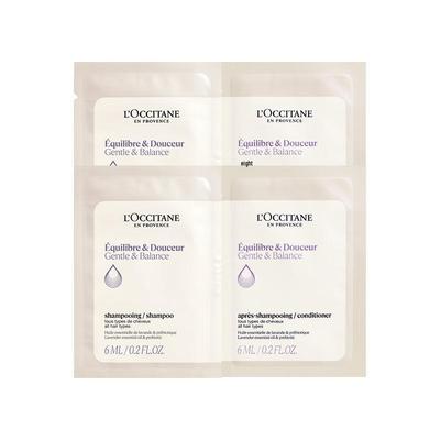 L'Occitane Шампунь и кондиционер для баланса жирности волос, пробный набор