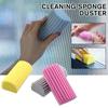 Губка для влажной пыли, автомобильная губка для бытовой чистки, щетки, многоразовые тряпки для чистки плинтусов, протирание жалюзи