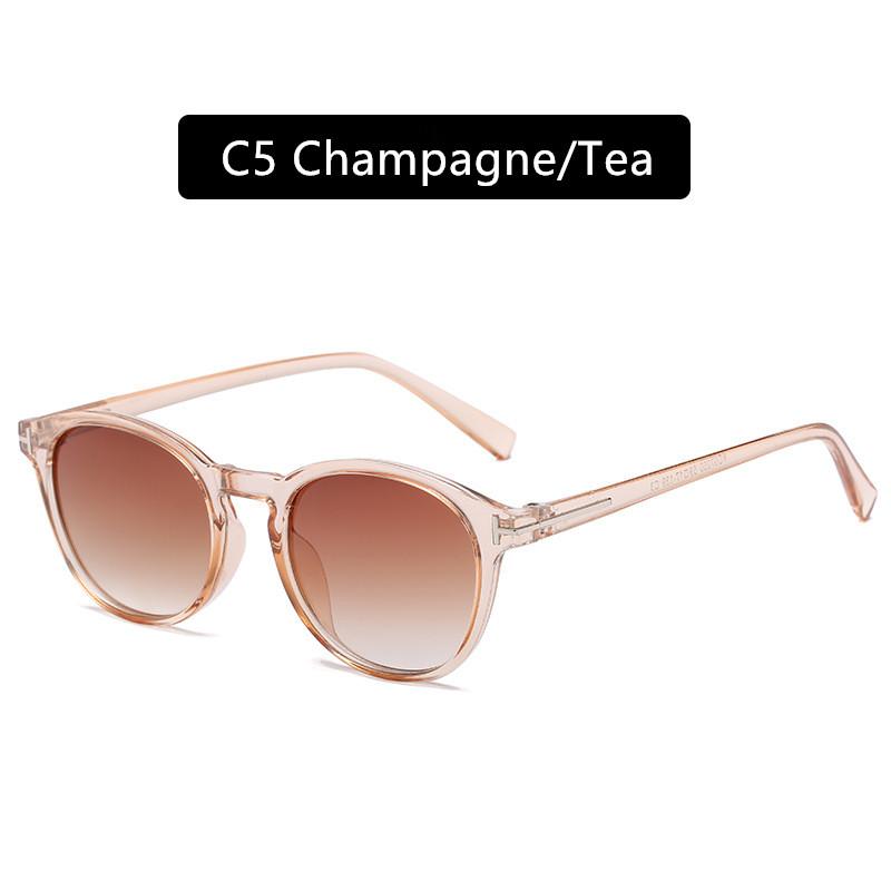 2025 Классические ретро маленькие круглые солнцезащитные очки Модные маленькие солнцезащитные очки в оправе для мужчин и женщин Трендовые дикие солнцезащитные очки для мужчин Очки UV400