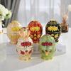 Nordic Retro Toothpick Box European Style Automatic Toothpick Holder Table Desktop Storage Box Home Decoration Ornaments