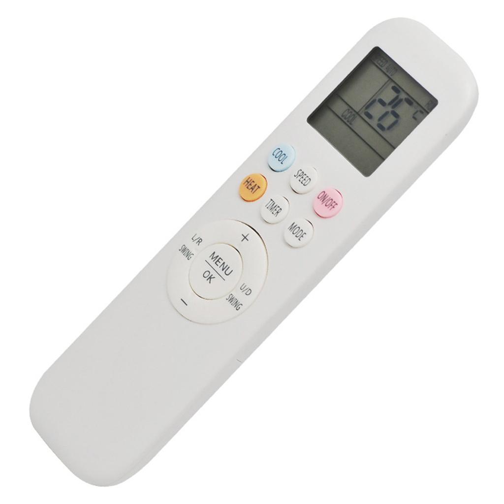 Universal Air Conditioner Remote Control Replacement for Aux YKR-T/011E Air Conditioning LCD A/C Controller White