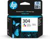 HP 304 Tri-color (N9K05AE) Ink Cartridge, CMY