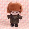 Niannyyhouse 20cm Plush Toy Army Green Cotton Doll Accessories Clothes Coat, Shirt, Pants, Hat, Scarf, Clothes, Dress-Up