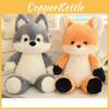 Adorable Fox And Wolf Plush Toys Soft And Cuddly Cartoon Animal Pillows For Kids