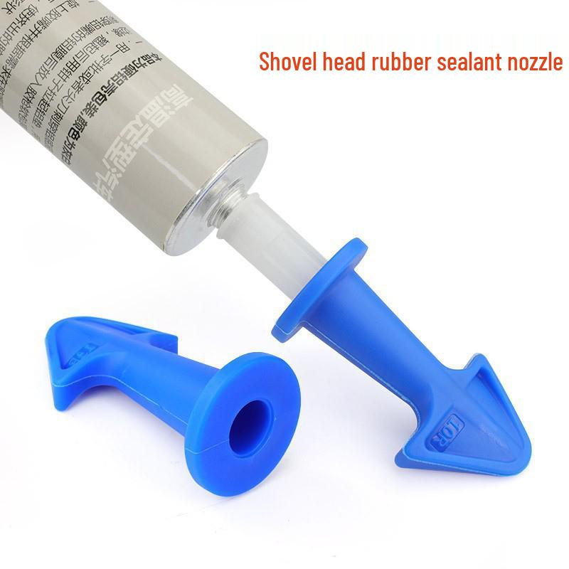 Silicone Sealant Nozzle Kit: Caulking & Sealing Tips with Glue Scraper