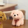 Soft Fluffy Teddy Dog Plush Toy Keychain Perfect For Backpacks And Gifts